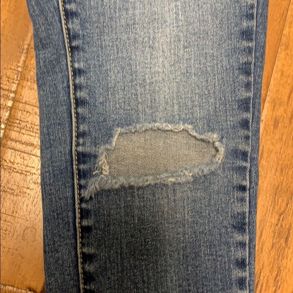 Mossimo mid rise skinny jeans size 0R - Picture 5 of 8